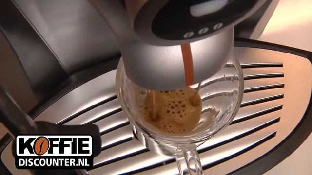 Espressomachine Saeco Giro Grey productvideo, uitleg Koffiediscounter.nl