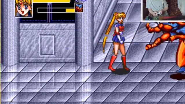 Sega Mega Drive 2 Sailor Moon Сэйлор Мун Вячеслав