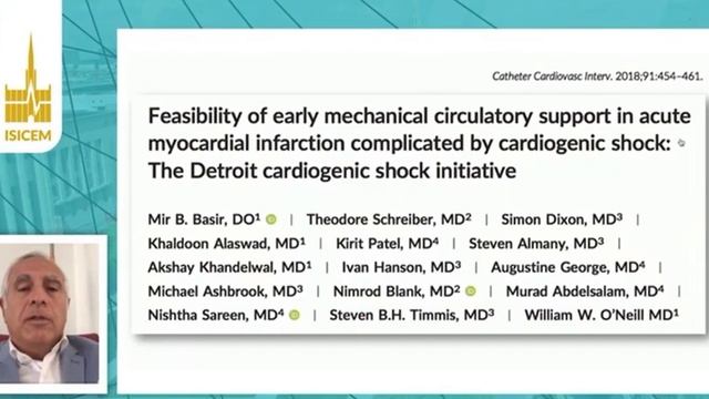 Cardiogenic shock ECMO as temporary support Roberto Lorusso (ISICEM 2020)