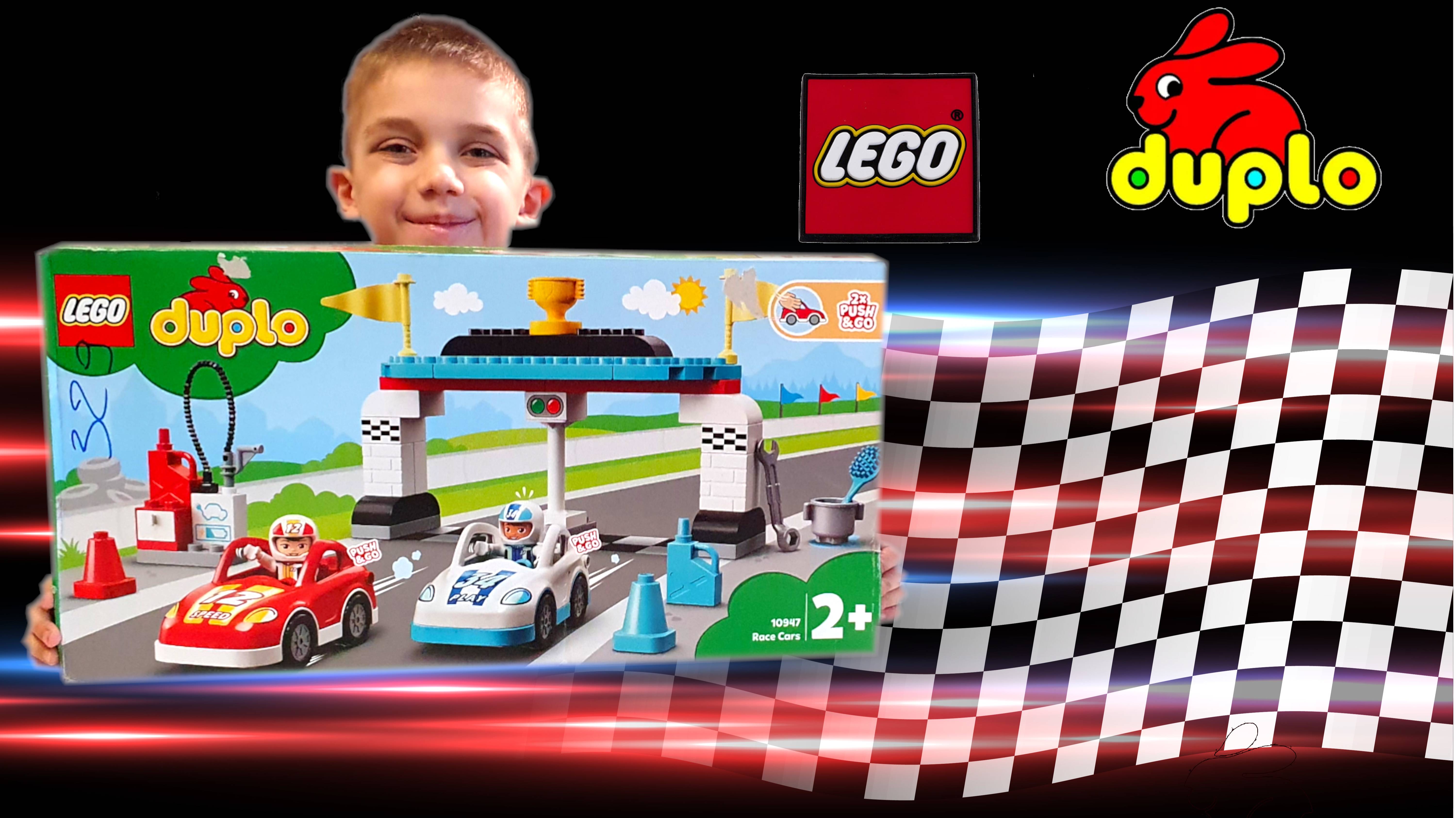 LEGO duplo 10947 Race cars/ Лего дупло гоночные машинки