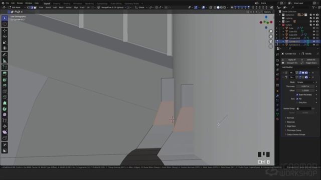 Design Futuristic Architecture Using Blender_2