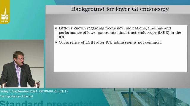 THE IMPORTANCE OF THE GUT (ISICEM 2021 aug-sept)