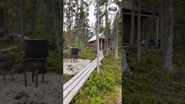 Изба в Карелии, на берегу озера Пяозеро № 15