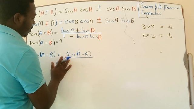 Trigonometry (Deriving the sum and difference formula for Tan(A+B) and Tan(A - B) Part 2)