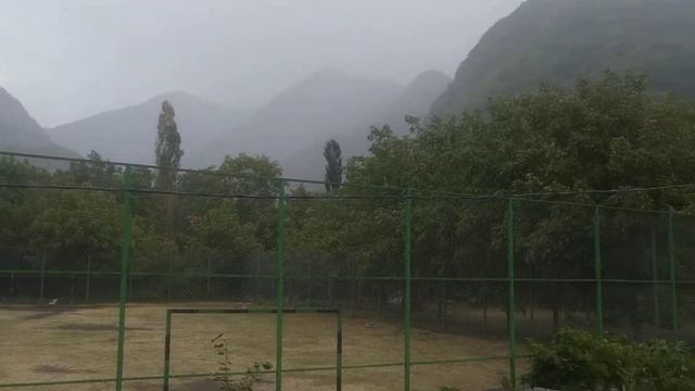 Сильный дождь в Аг-чай 🌧️☔