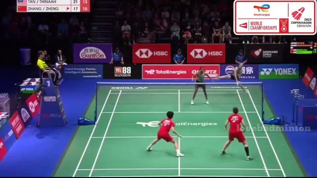 QF🔥😱CRAZY MATCH😱🔥💪Pearly Tan/M.Thinaah🇲🇾🔥🆚Zhang Shu Xian/Zheng Yu🇨🇳🔥world championships 2023