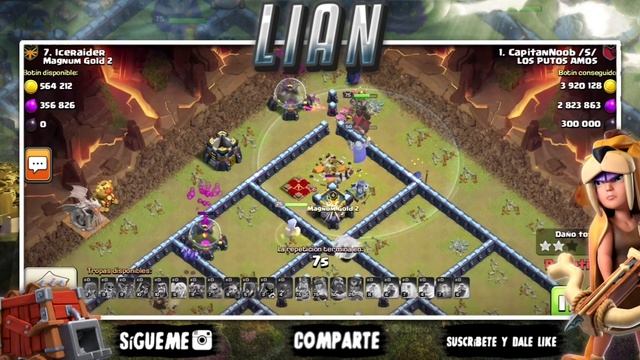 !! Nuevo Ataque En Th 13🔥 Súper Magos En Guerra/Clash Of Clan