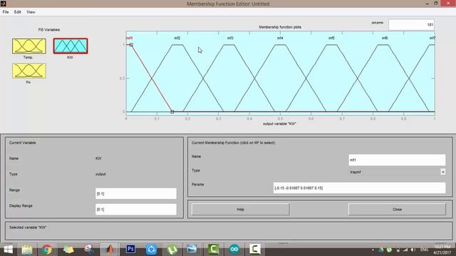 Fuzzy Logic Controller design for Air Conditioning on matlab/simulink - Arabic Egyptian Accent