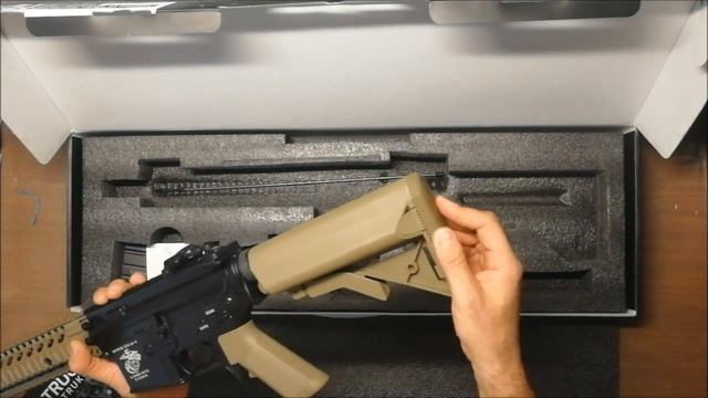 REVIEW: Mk18 Mod 1 S A  bicolore NERO TAN