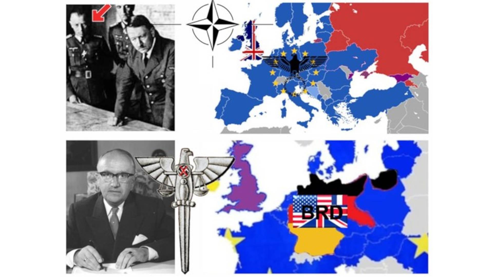 Die BRD-NATO-Okkupation der DDR! BND-CIA- Geheim-Operation Deco III