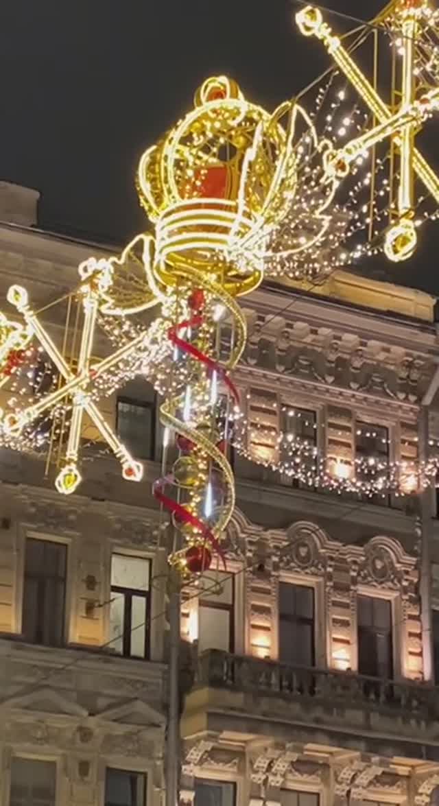 Новогодний Невский проспект 💥НОВОГОДНИЙ Санкт-Петербург 2025 .