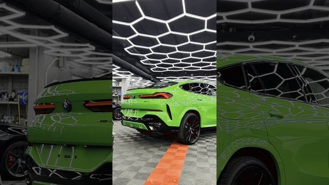 BMWX6 зелёный винил2024г1