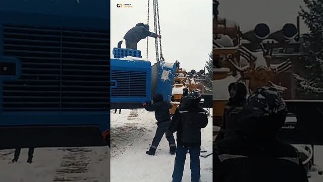Монтаж буровой установки XCMG XR200E