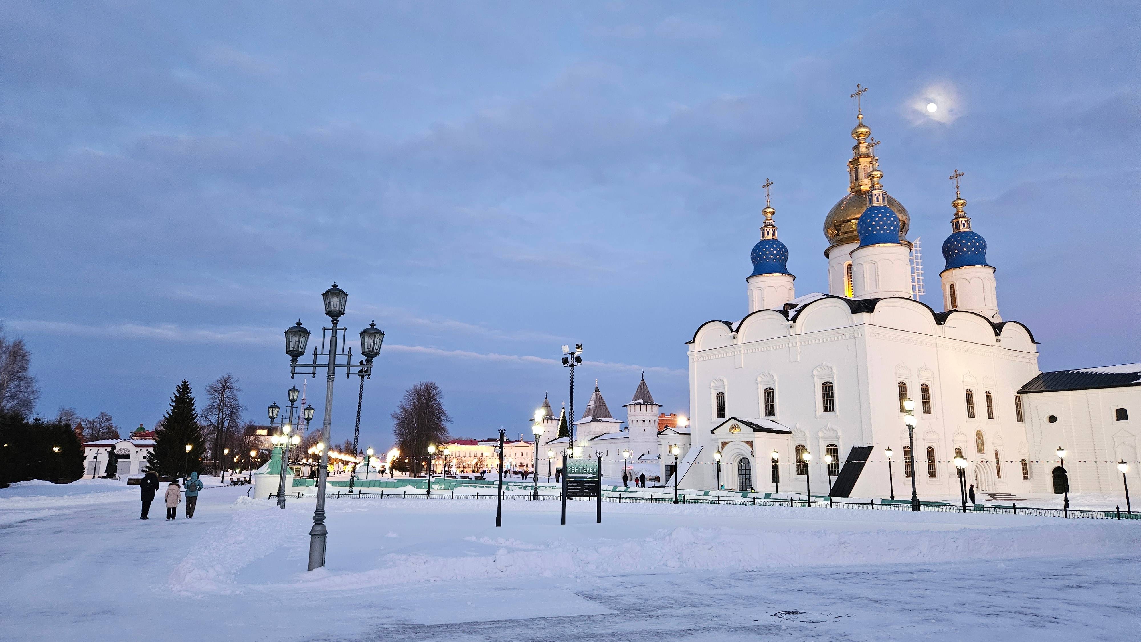 Январский Тобольск