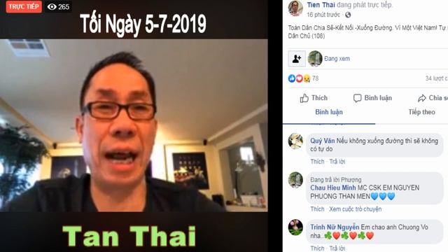 Tan Thai Truc Tiep (Tối  Ngày 5/7/2019