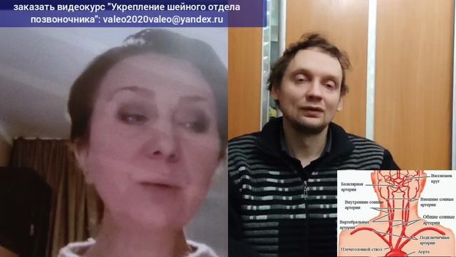 Отзыв на упражнения для шеи (Наталья Д.). Беседа о здоровье