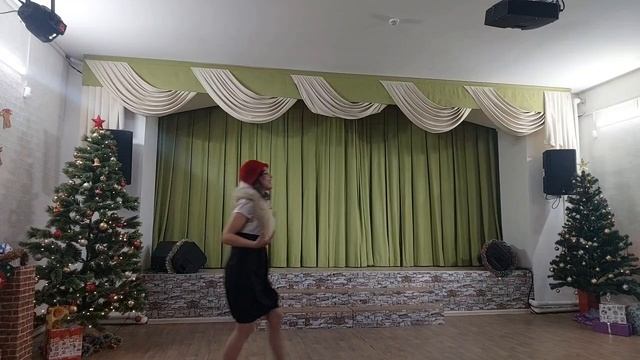 Крашеная шапочка. Детский новогодний спектакль. Клуб села Первомайское 11.01.25