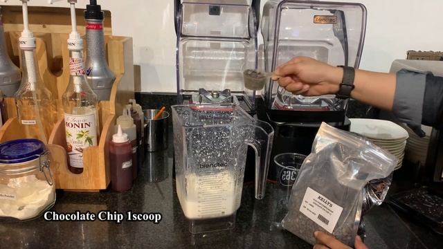 Cafe Vlog EP.733 | Chip Vanilla Frappe | How to make frappe drinks | Vanilla drinks