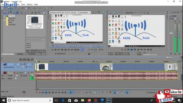 Vegas Pro Rwanda Part1 || Menya uko wafatanya Video zawe zigahinduka film ||Video editing