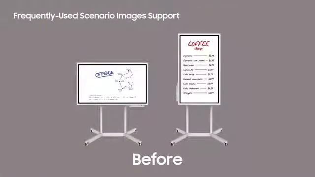 samsung flip for smart meeting presentation and very handy...