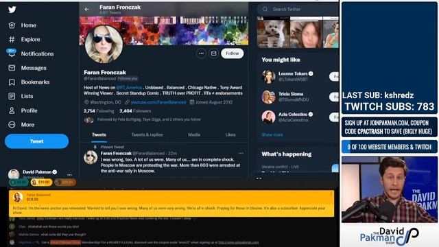 Russian TV Reporter Apologizes for Being Wrong