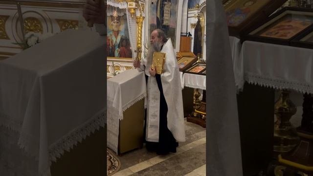 12.01.2025 - Молебен о воинах. Ограждение Крестом; прот.Николай Цирке