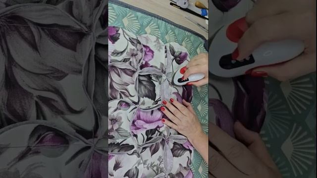 DIY a mat of circles #sewing #diy #sewingtips