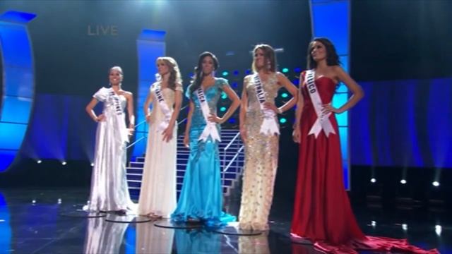 Top 5 Announcement: 2010 Miss Universe