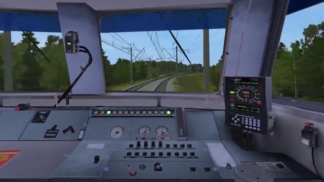 Trainz: ЭР2Т-7185 рейсом Апрелевка — Москва