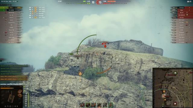 Мир танков. WOT. Уникальный бой на Maus. Взял 11 фрагов и 11.8К урона