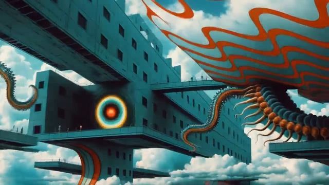 Psychedelic Trance - Infected Mushroom mix 2023 (AI Graphic Visuals)