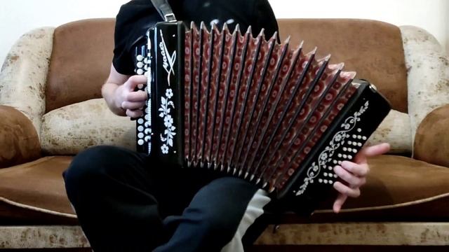 Белым снегом. Разбор на гармони. Песня белым снегом.