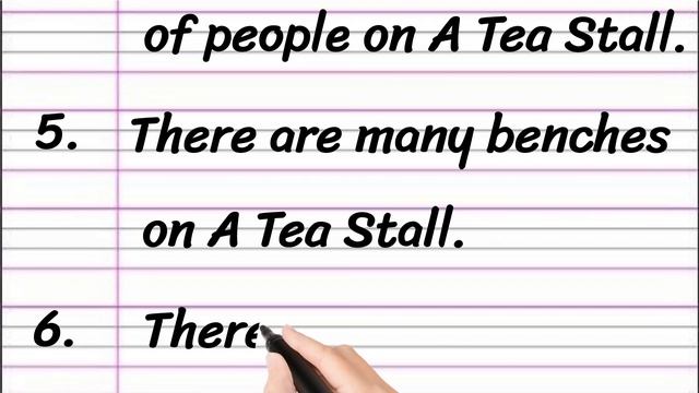 A Tea Stall Essay in English 10 Lines || Short Essay on A Tea Stall