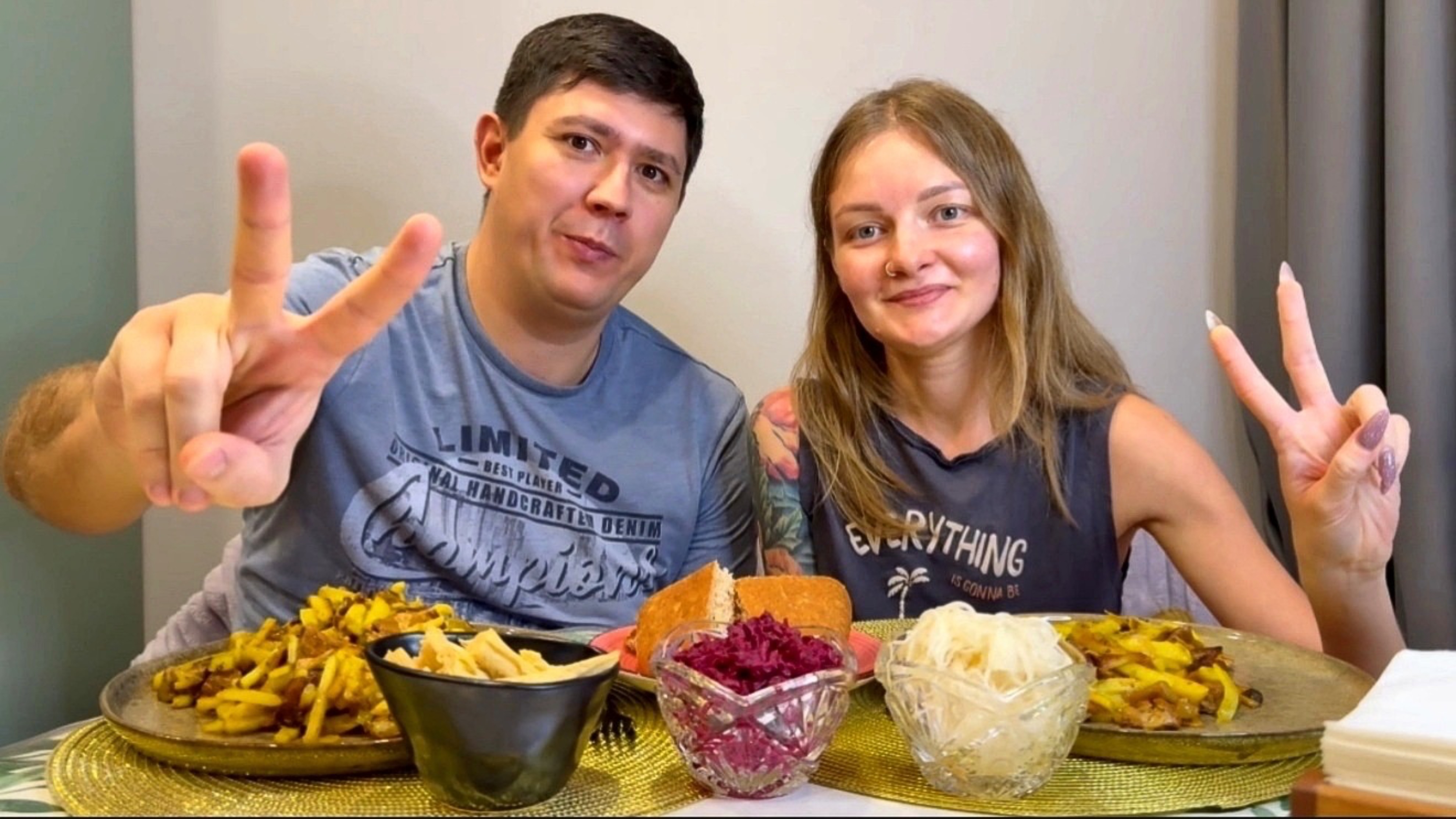 МУКБАНГ💥Жареная картошка с БЕЛЫМИ ГРИБАМИ, как в детстве🥹