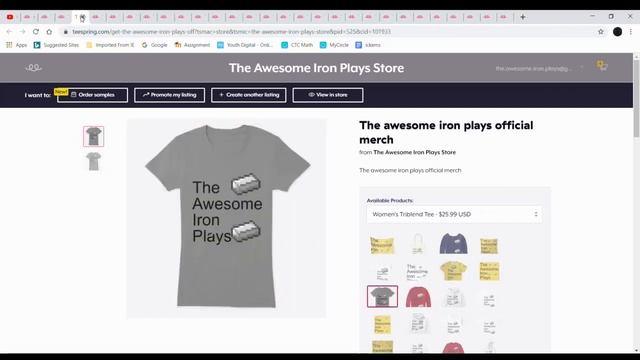 Random videos:  Check out my merch 2