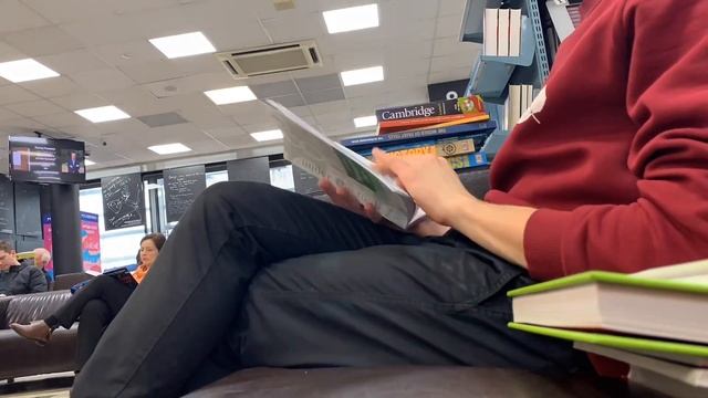 Learning Time Lapse #1 | Reading English Literature in Moscow Book Store (2 HOURS)