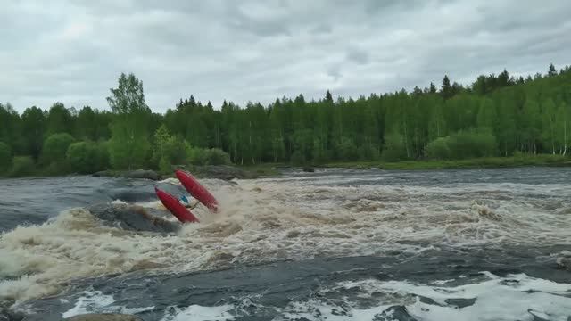 Сплав по реке Вама-Водла. Часть 2. 2021 г.