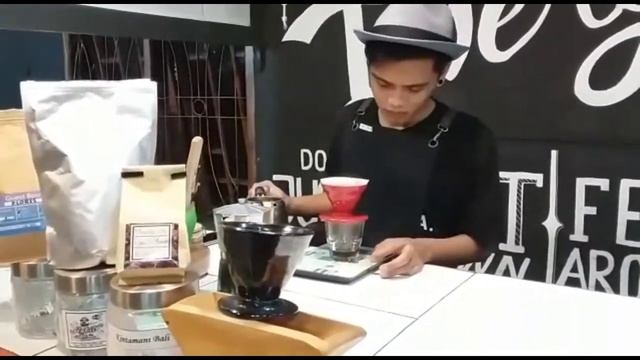 Cara membuat v60 manual brewing