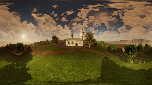 Twinmotion 360 Ставрополь-на-Волге (Тольятти). Вид на Троицкий собор. Автор: Кристина Абрамова