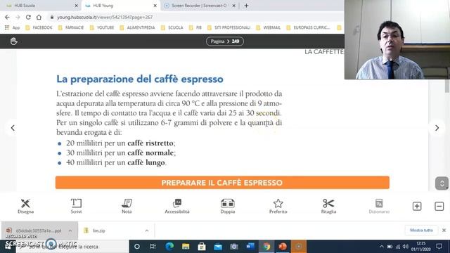 VIDEOLEZIONE: IL CAFFE SECONDA PARTE