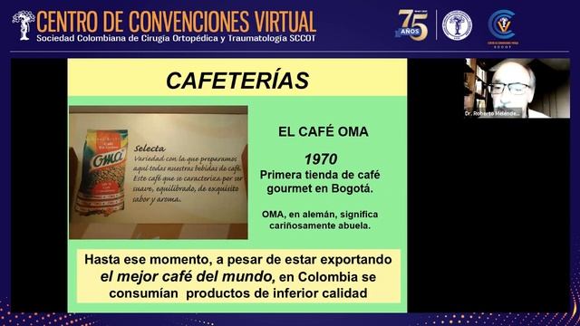 Webinar  Veladas SCCOT - CAFE: DEL ORIGEN A MI TAZA