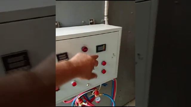 Камера порошковой покраски на газу