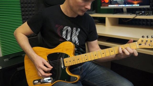 Harley Benton TE-52 NA Telecaster (распаковка, обзор, демонстрация звука)