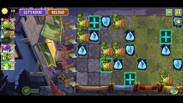 Plants vs. Zombies 2: It's About Time Прибавилось больше растений  Играем в арену и получаем Пиньяты