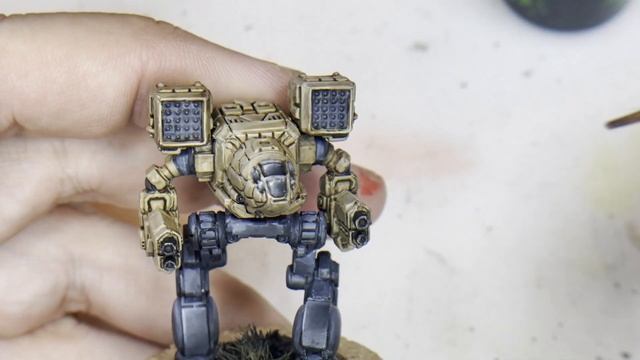 Part 10: Detailing the Cockpit and Barrels | Let's Paint BattleTech - Clan Wolf Beta Galaxy