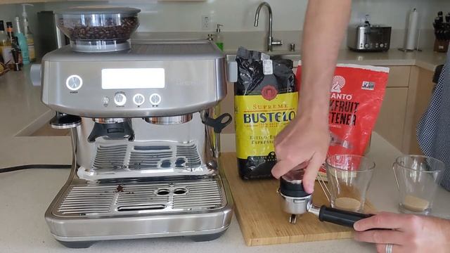 Low Carb Latte using Lakanto Monkfruit & the Breville Barista Pro