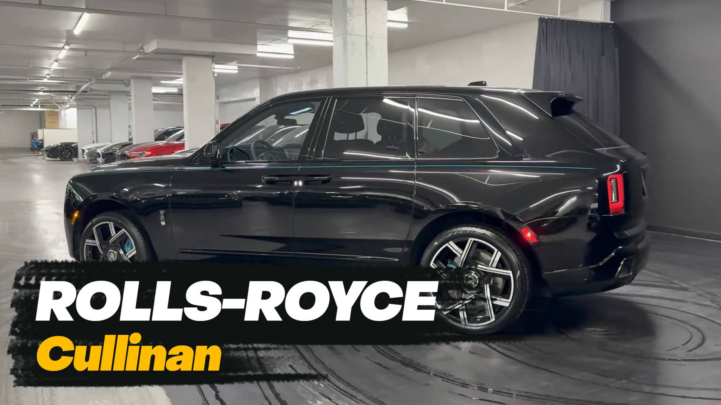 Rolls-Royce Cullinan Black Badge 2025 года