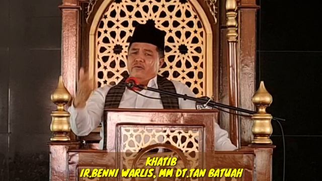 TEORI ANIHILASI || IR.BENNI WARLIS, MM, DT.TAN BATUAH || KHOTBAH JUM'AT MASJID BAITUL AULIA PADANG