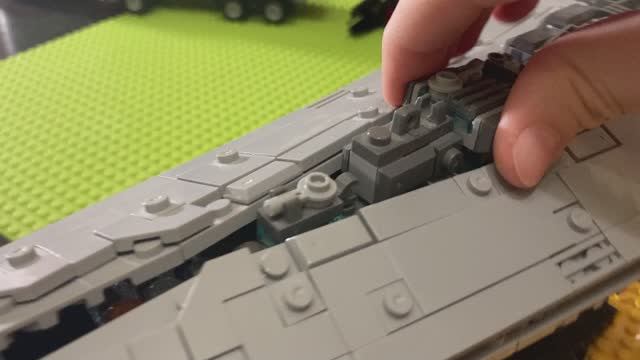 Обзор аналог lego 75356 Star Wars executor