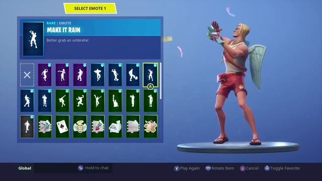 Emotes *SHOWCASED* with the sun tan specialist (Fortnite)